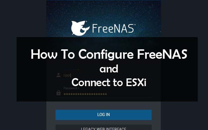 FreeNAS ISCSi ESXi Configuration