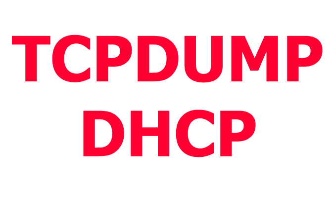 tcpdump dhcp