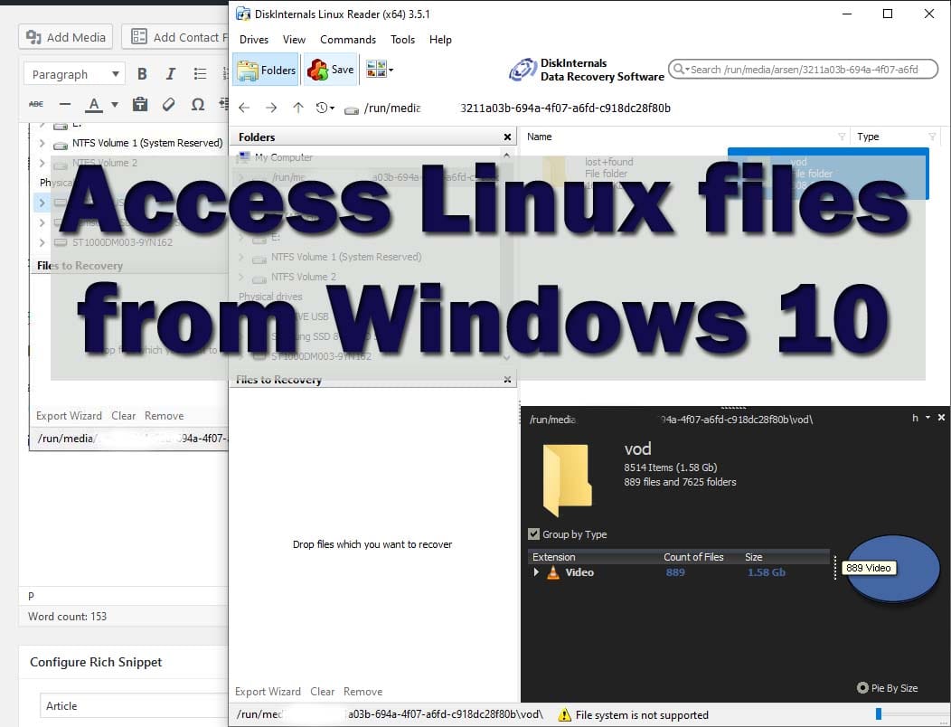 Access Linux Files From Windows 10