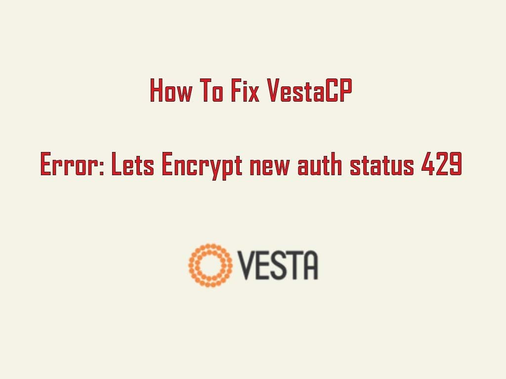 Lets Encrypt new auth status 429