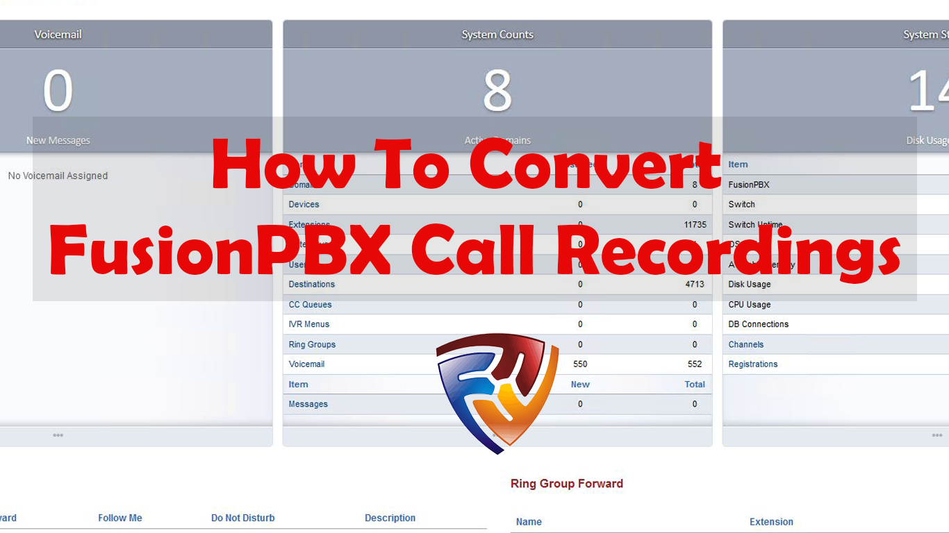 How To Convert FusionPBX Call Recordings