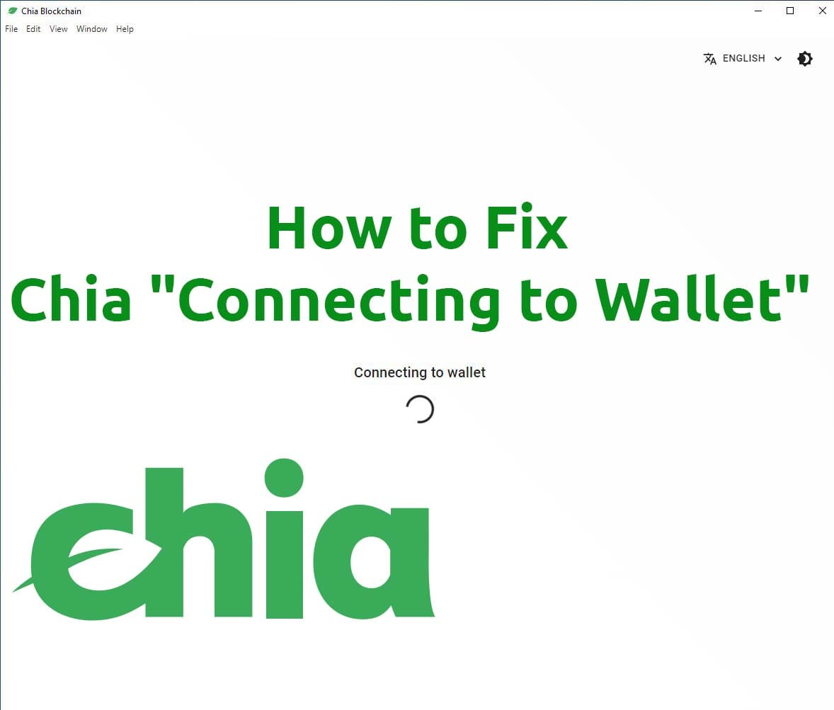 Fix Chia Connecting to wallet