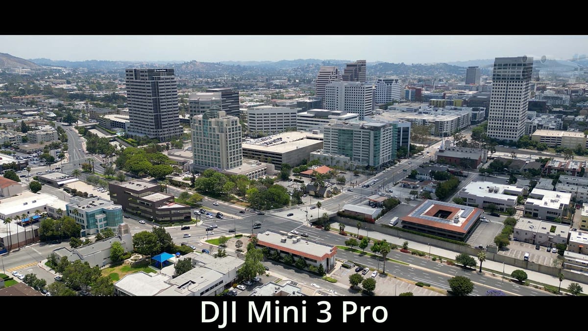 DJI Mini 3 Pro Sample Footage