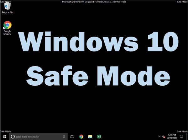 Restart Windows 10 In Safe Mode