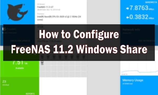 FreeNAS 11.2 Windows Share