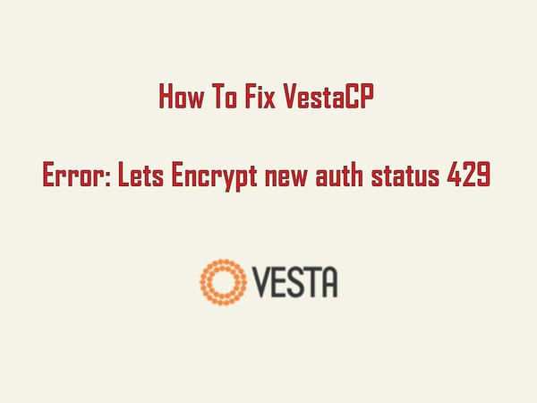 Lets Encrypt new auth status 429