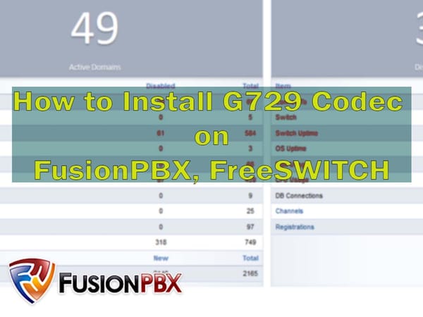FreeSwitch G729 Free Codec