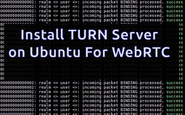 How to Install TURN Server on Ubuntu