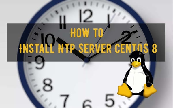 Install NTP Server CentOS 8