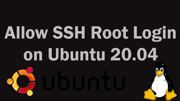 Allow SSH Root Login on Ubuntu