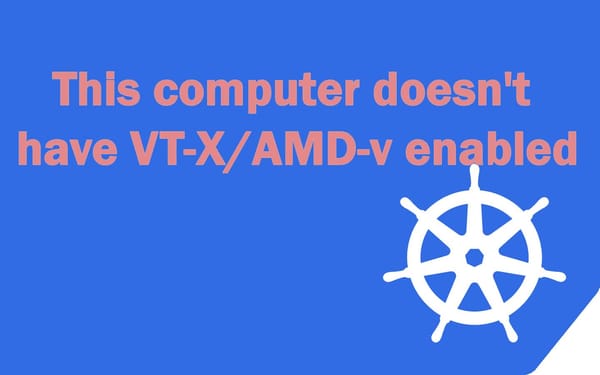 This computer doesn't have VT-X AMD-v enabled