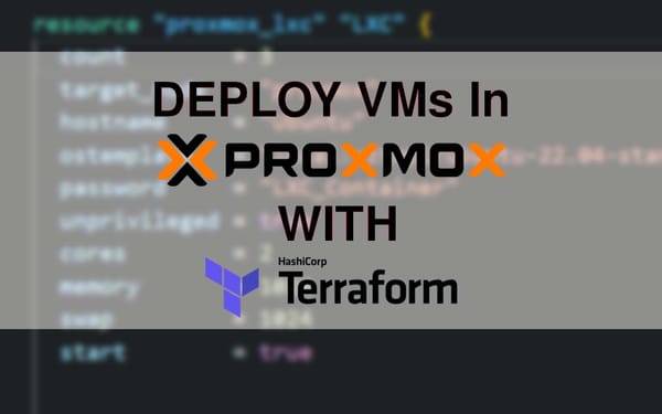 Terraform Proxmox Tutorial