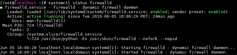 centos firewalld