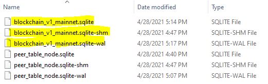 delete chia wallet database