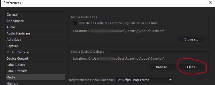 The file has no audio or video streams adobe premiere решение