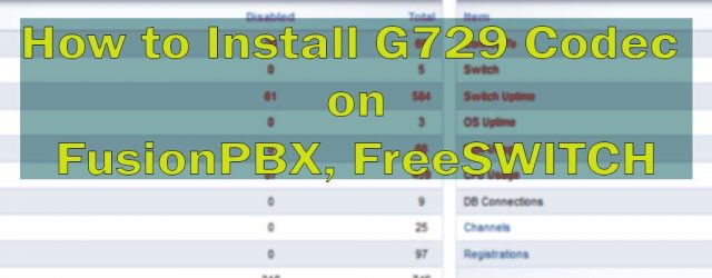 FreeSwitch G729 Free Codec