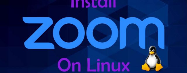 Install Zoom on Linux