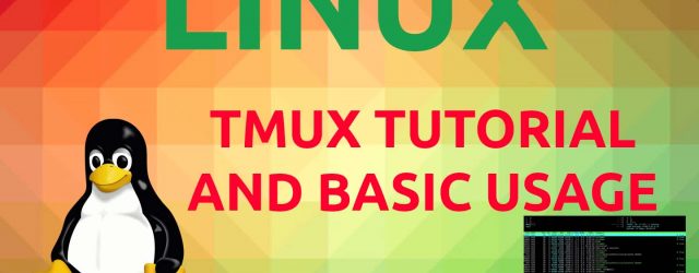 Tmux Tutorial