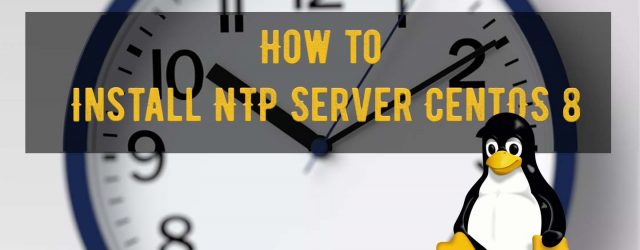 Install NTP Server CentOS 8