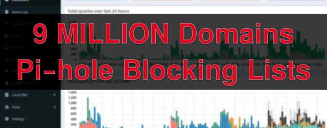 Pi-hole Blocking Lists 2022